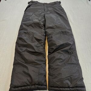 London Fog Black Insulated Snow Pants Ski Winter Kid's L 14-16